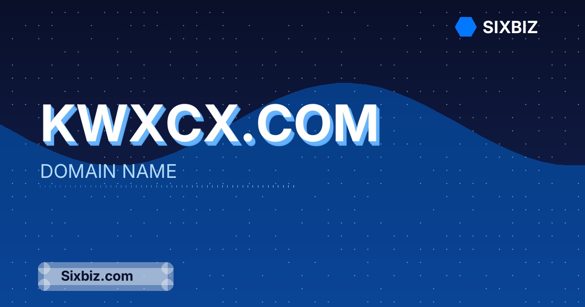 kwxcx.com - Premium Domain Name For Sale