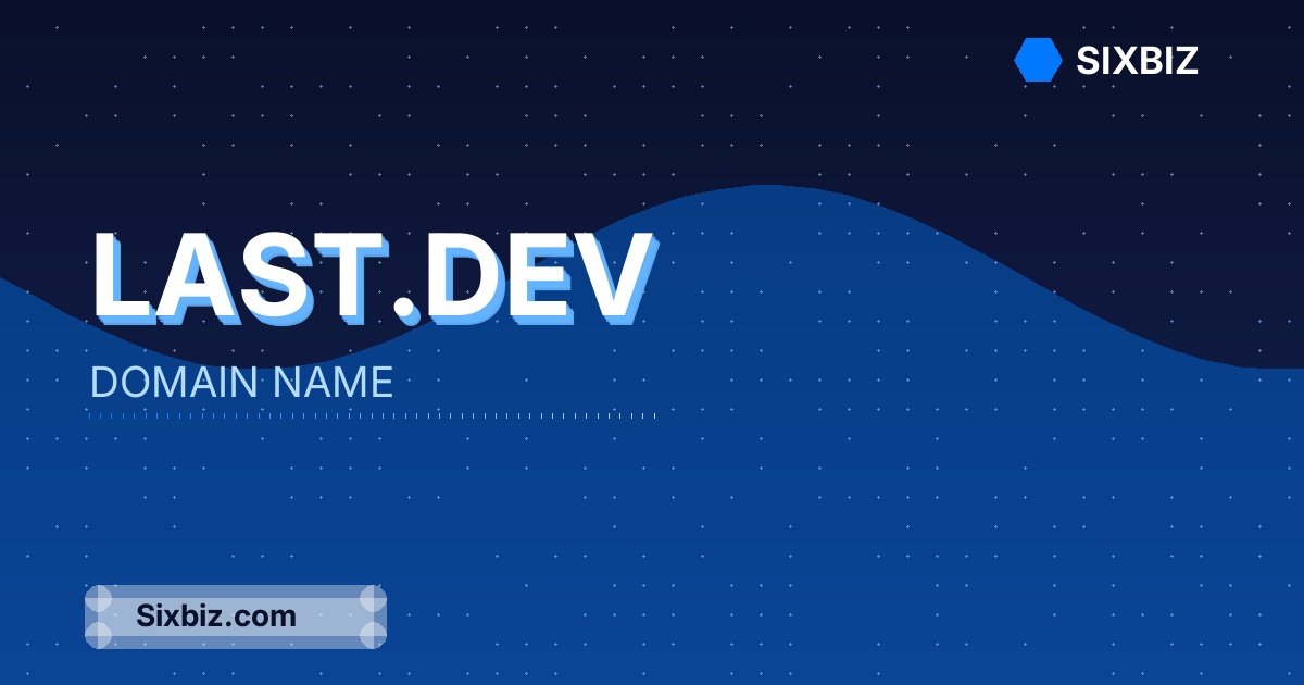 last.dev - Premium Domain Name For Sale