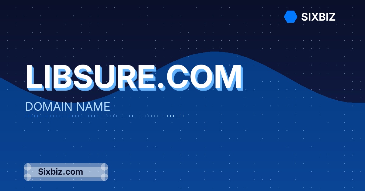 libsure.com - Premium Domain Name For Sale