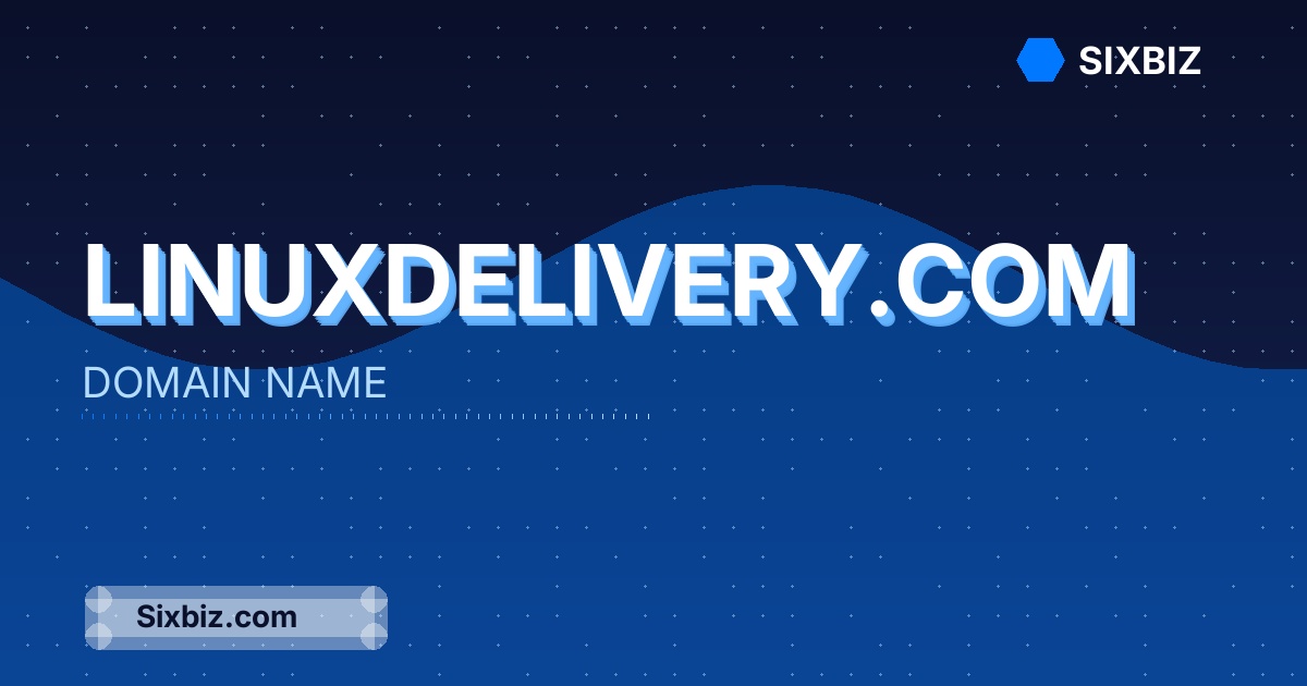 linuxdelivery.com - Premium Domain Name For Sale