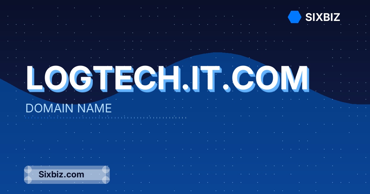 logtech.it.com - Premium Domain Name For Sale