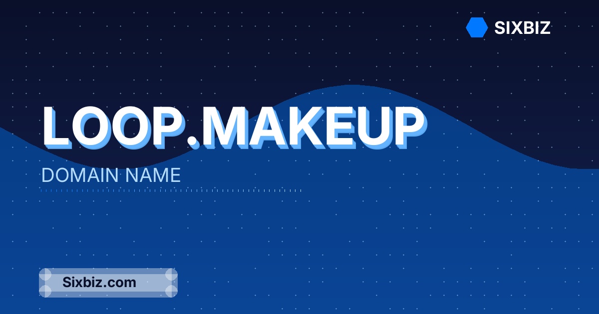 loop.makeup - Premium Domain Name For Sale