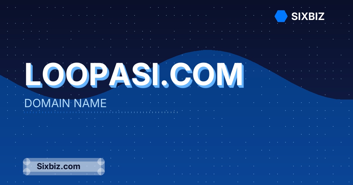 loopasi.com - Premium Domain Name For Sale