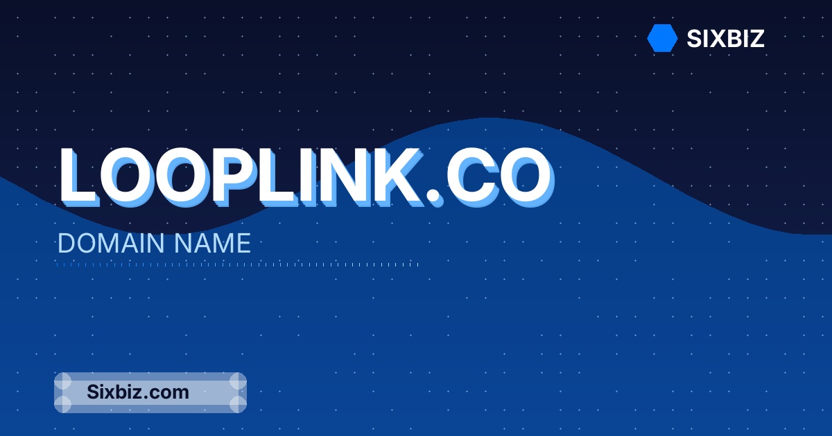 looplink.co - Premium Domain Name For Sale