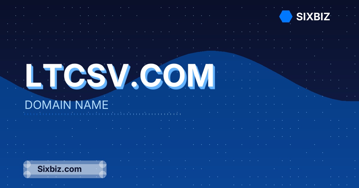 ltcsv.com - Premium Domain Name For Sale