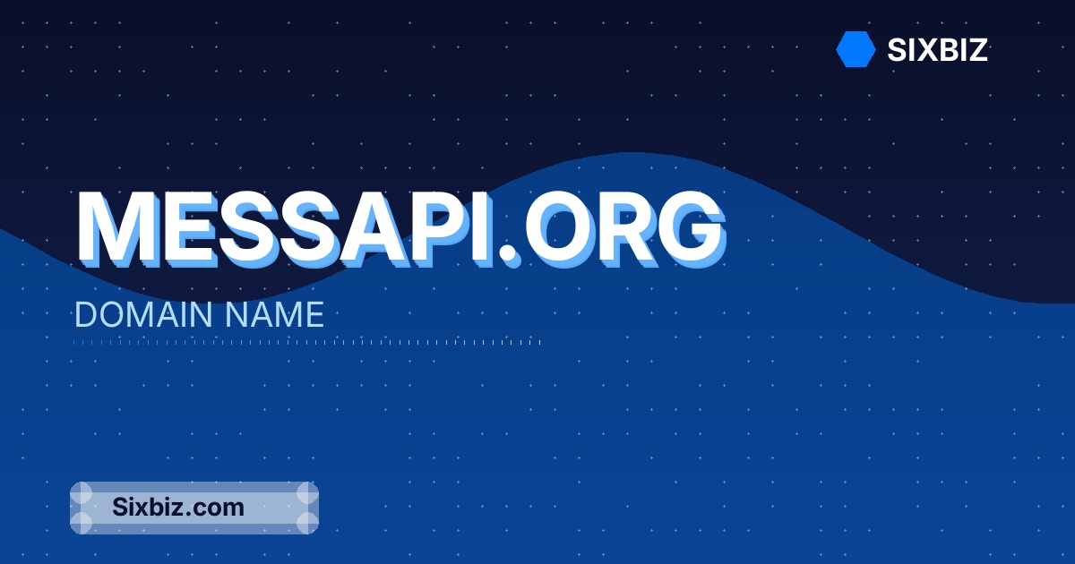 messapi.org - Premium Domain Name For Sale