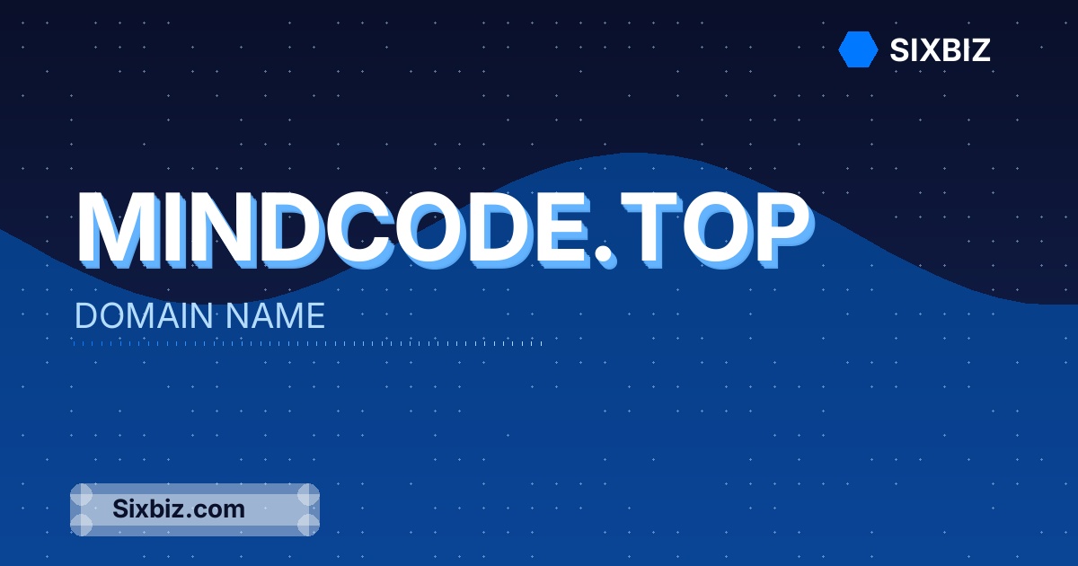mindcode.top - Premium Domain Name For Sale