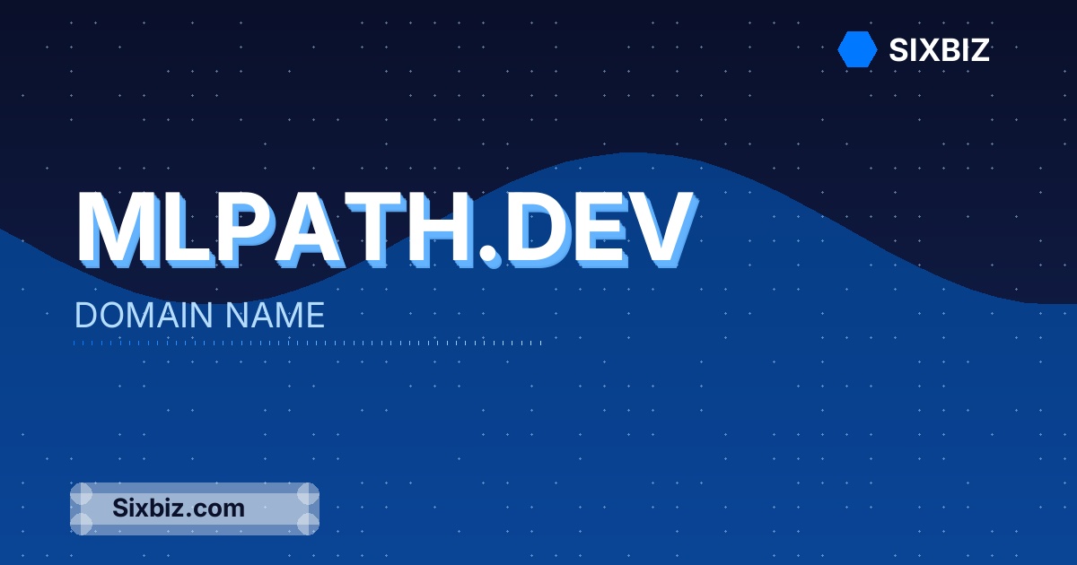 mlpath.dev - Premium Domain Name For Sale