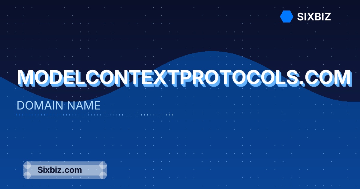 modelcontextprotocols.com - Premium Domain Name For Sale