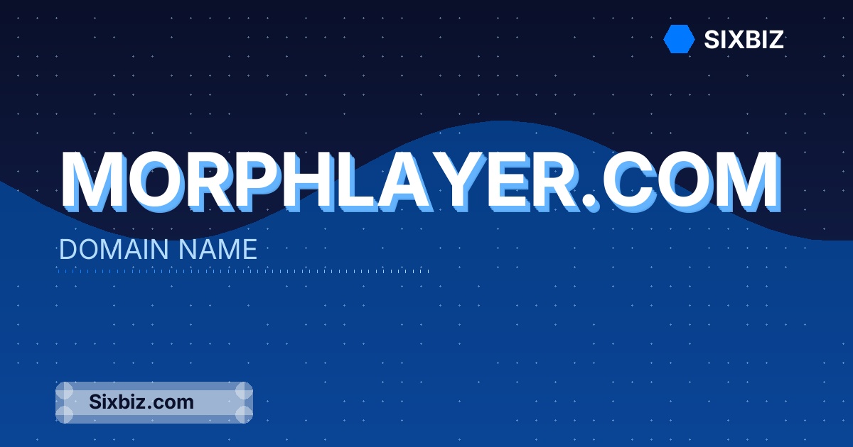 morphlayer.com - Premium Domain Name For Sale