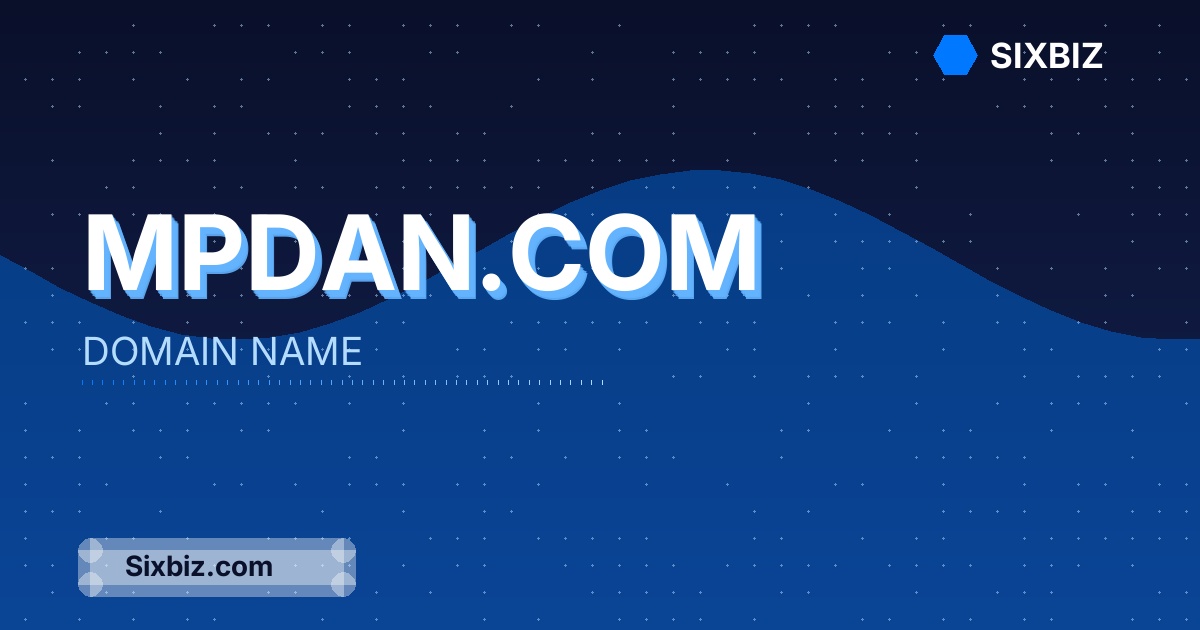 mpdan.com - Premium Domain Name For Sale