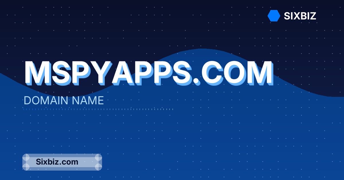 mspyapps.com - Premium Domain Name For Sale