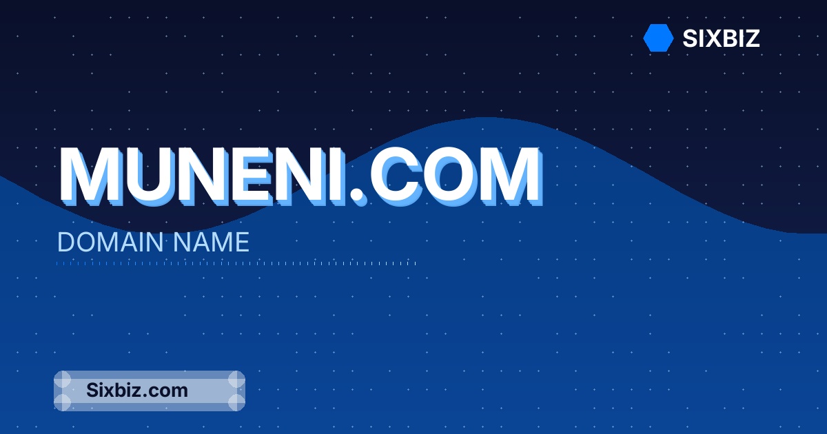 muneni.com - Premium Domain Name For Sale
