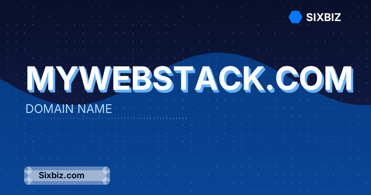 mywebstack.com - Premium Domain Name For Sale