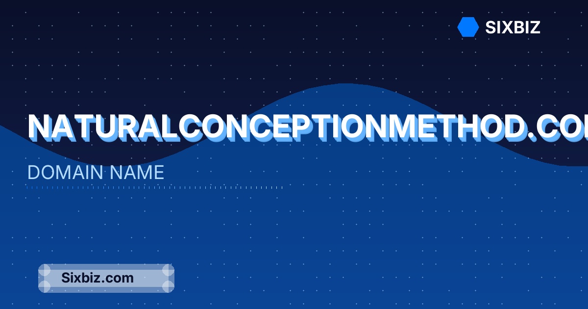 naturalconceptionmethod.com - Premium Domain Name For Sale