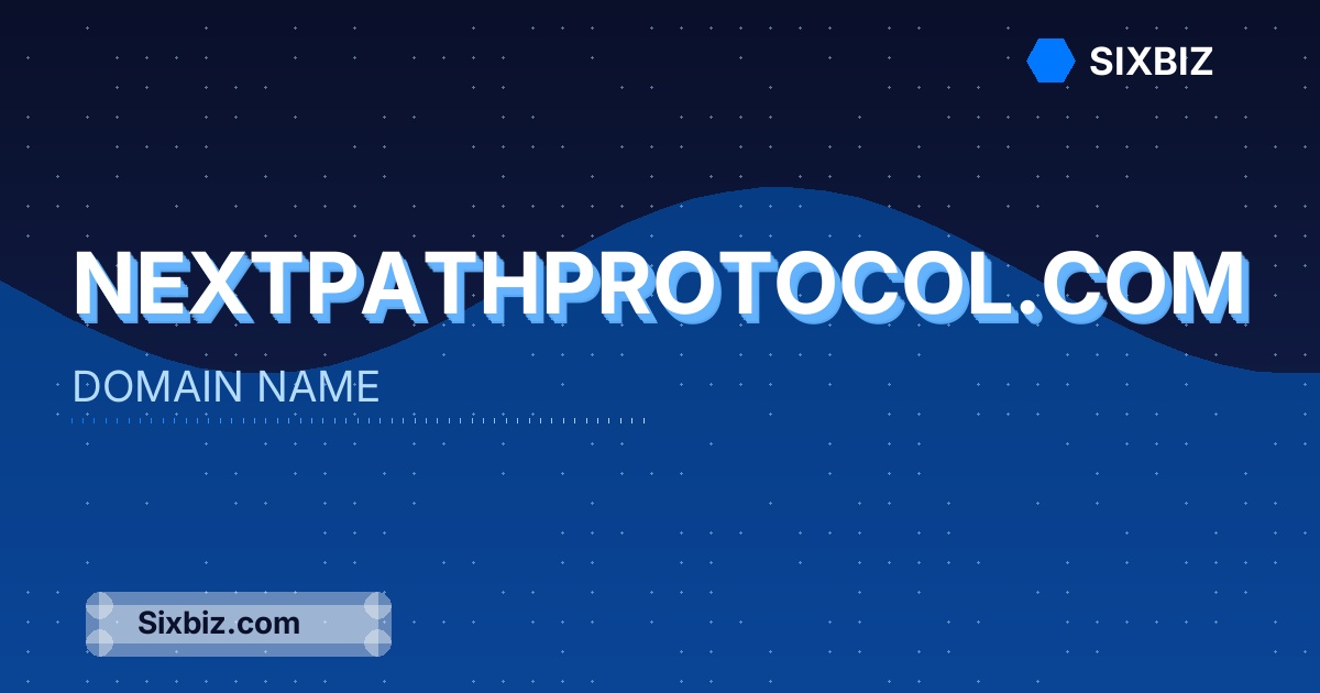 nextpathprotocol.com - Premium Domain Name For Sale