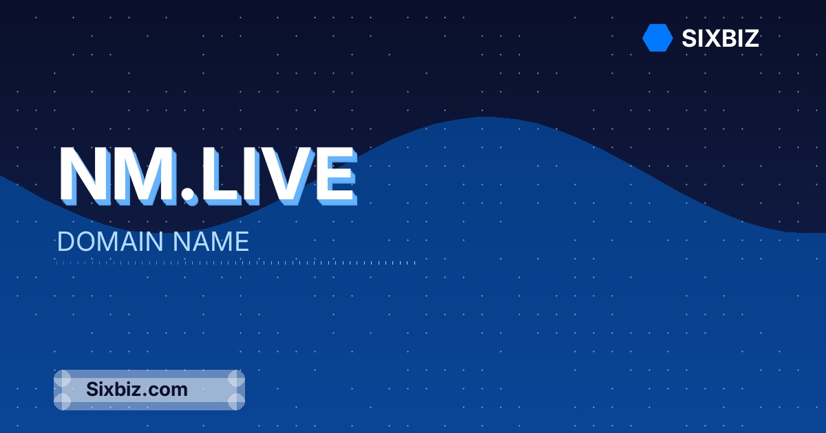 nm.live - Premium Domain Name For Sale
