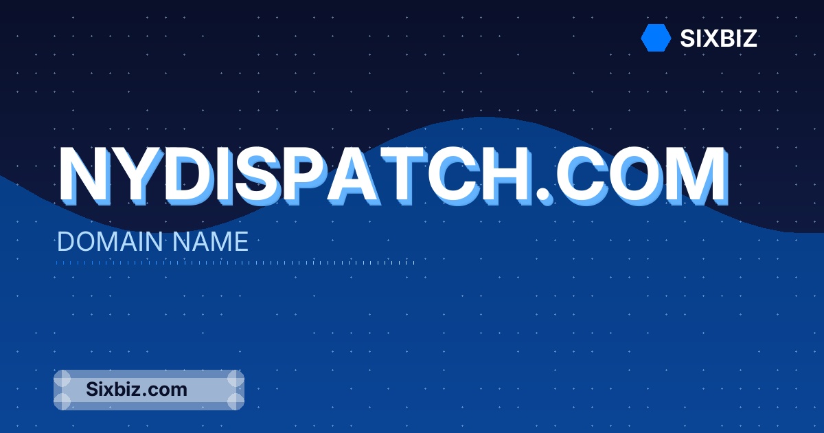 nydispatch.com - Premium Domain Name For Sale