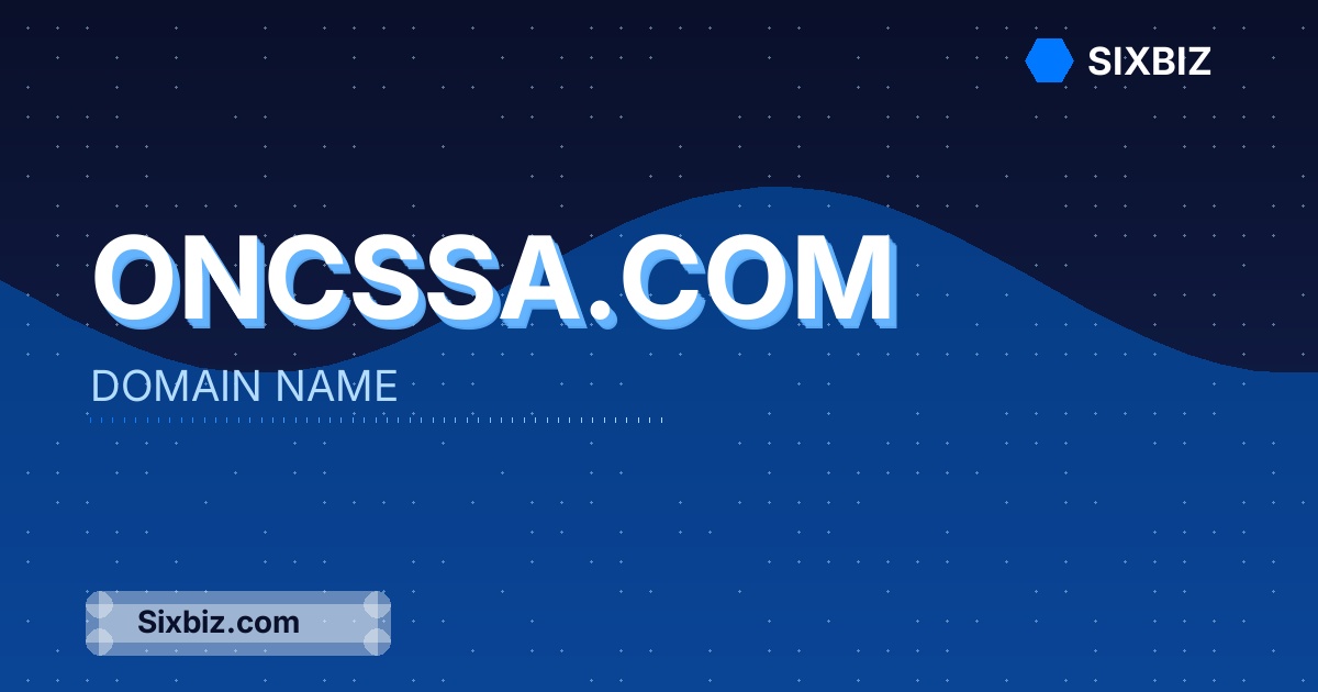 oncssa.com - Premium Domain Name For Sale