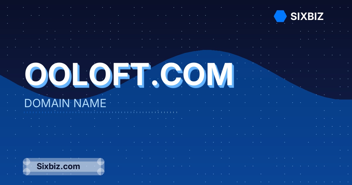 ooloft.com - Premium Domain Name For Sale