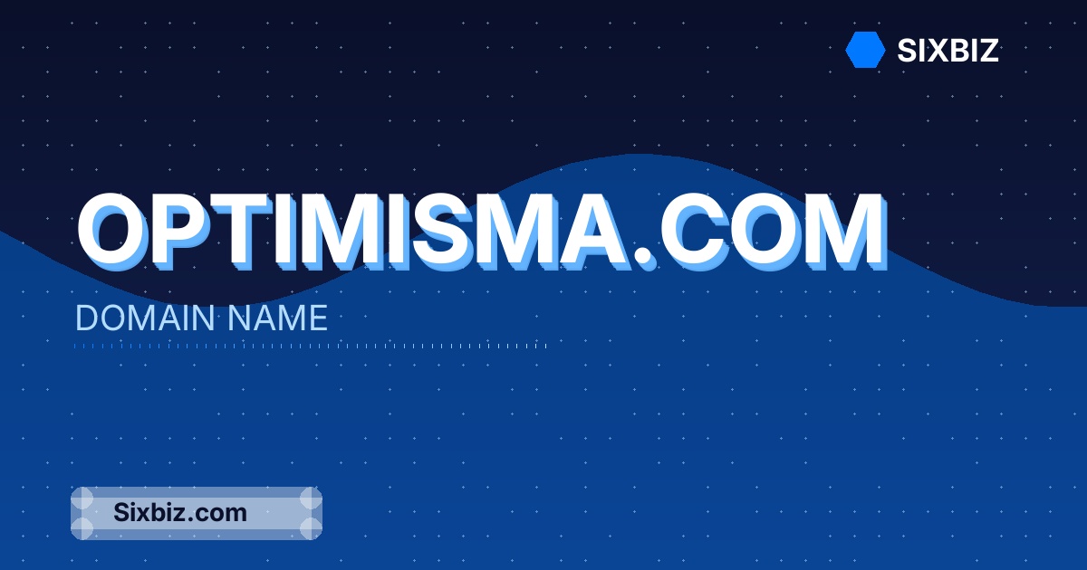 optimisma.com - Premium Domain Name For Sale