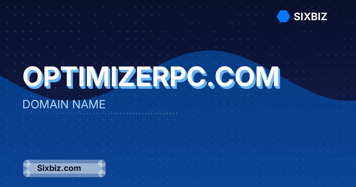 optimizerpc.com - Premium Domain Name For Sale