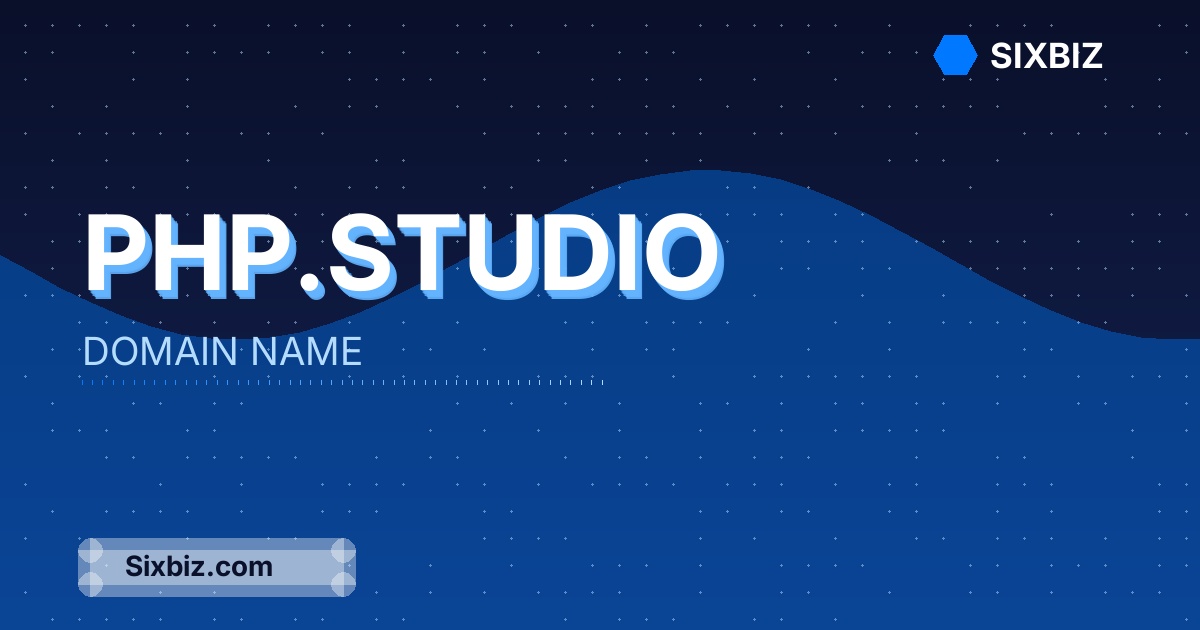 php.studio - Premium Domain Name For Sale