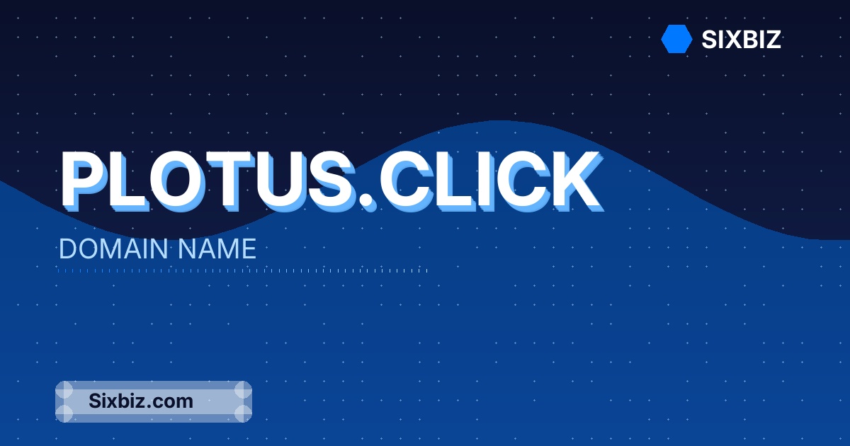 plotus.click - Premium Domain Name For Sale