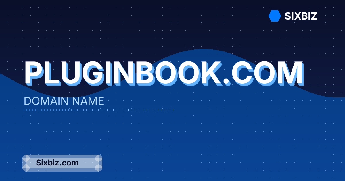 pluginbook.com - Premium Domain Name For Sale