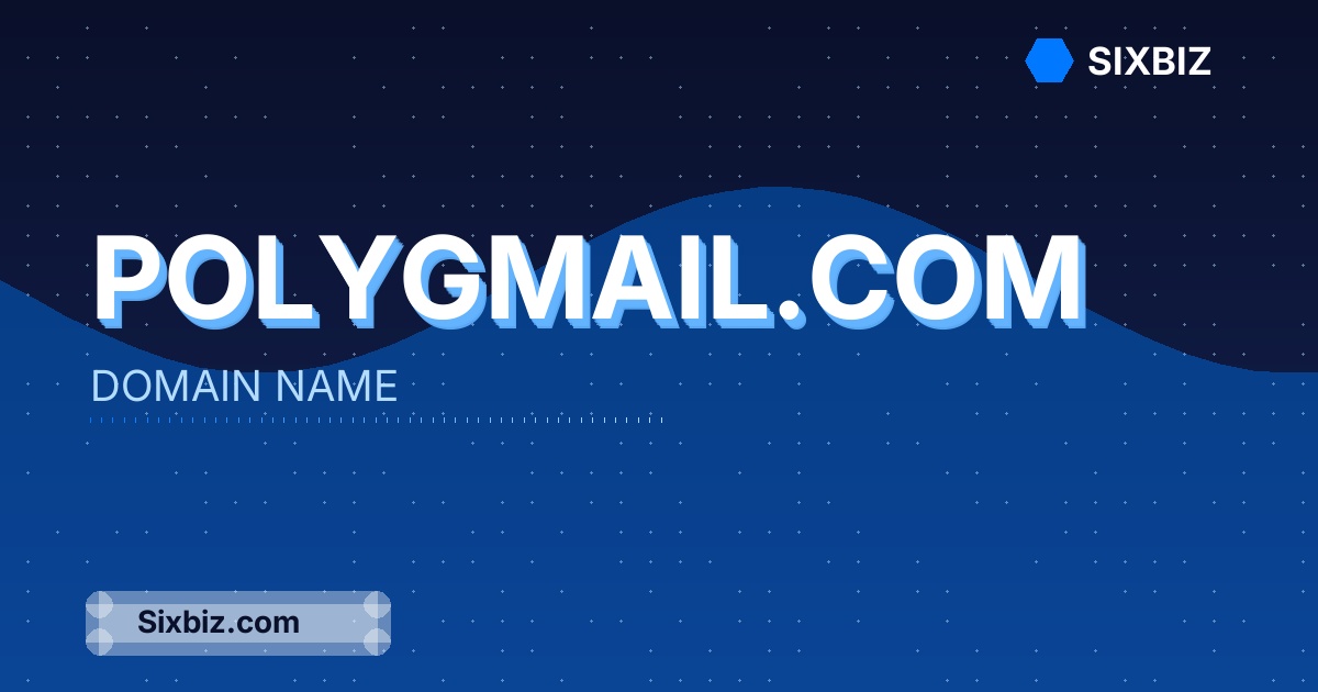 polygmail.com - Premium Domain Name For Sale
