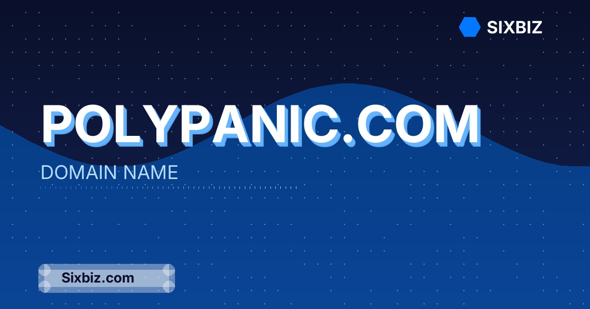 polypanic.com - Premium Domain Name For Sale