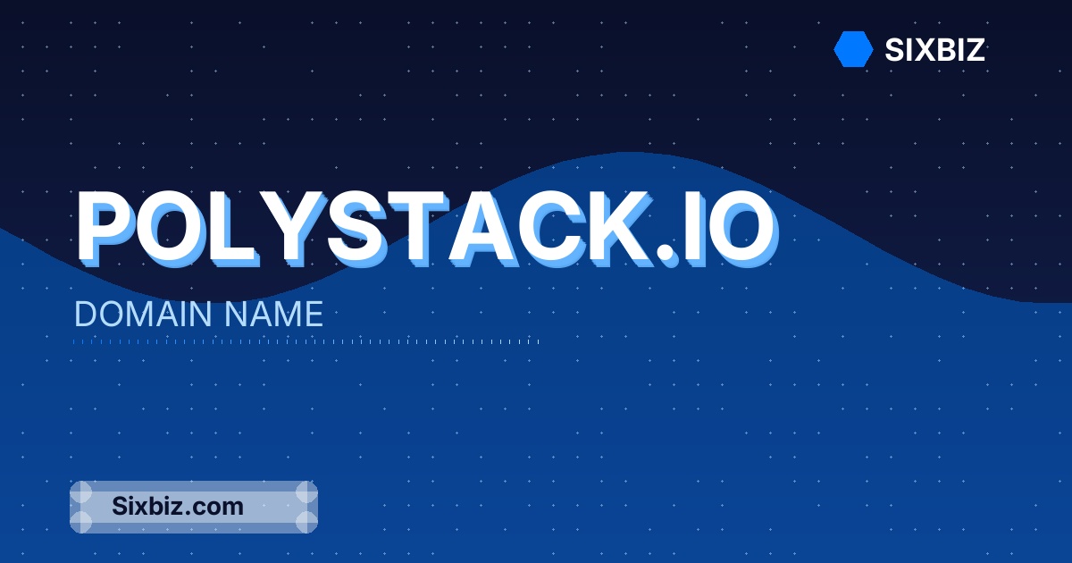 polystack.io - Premium Domain Name For Sale