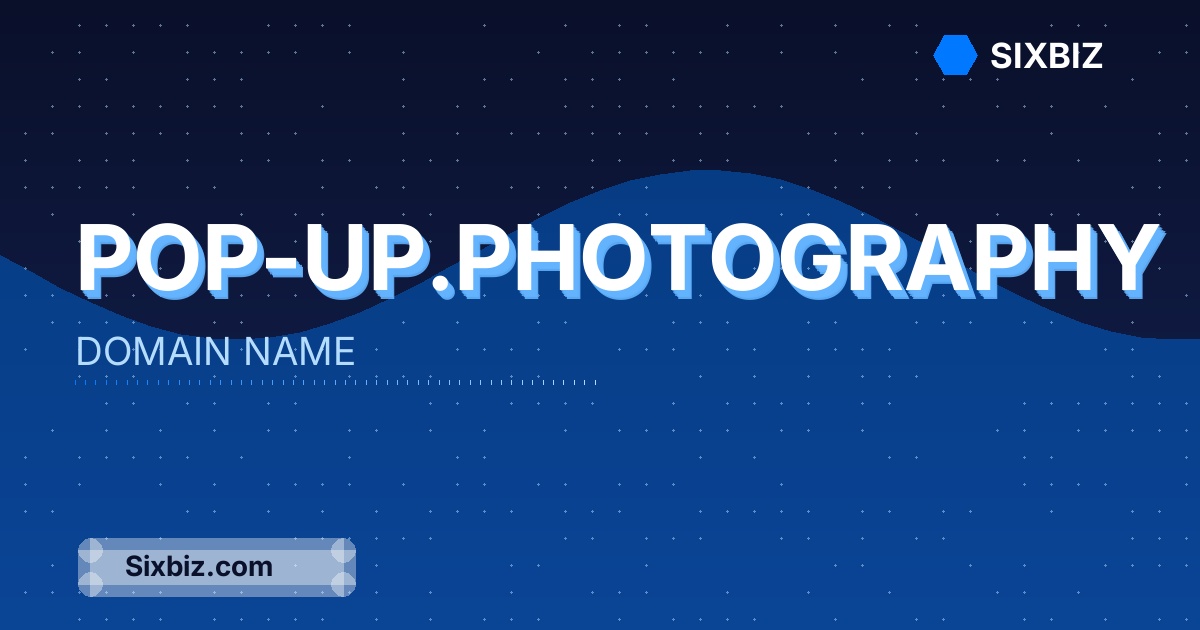 pop-up.photography - Premium Domain Name For Sale