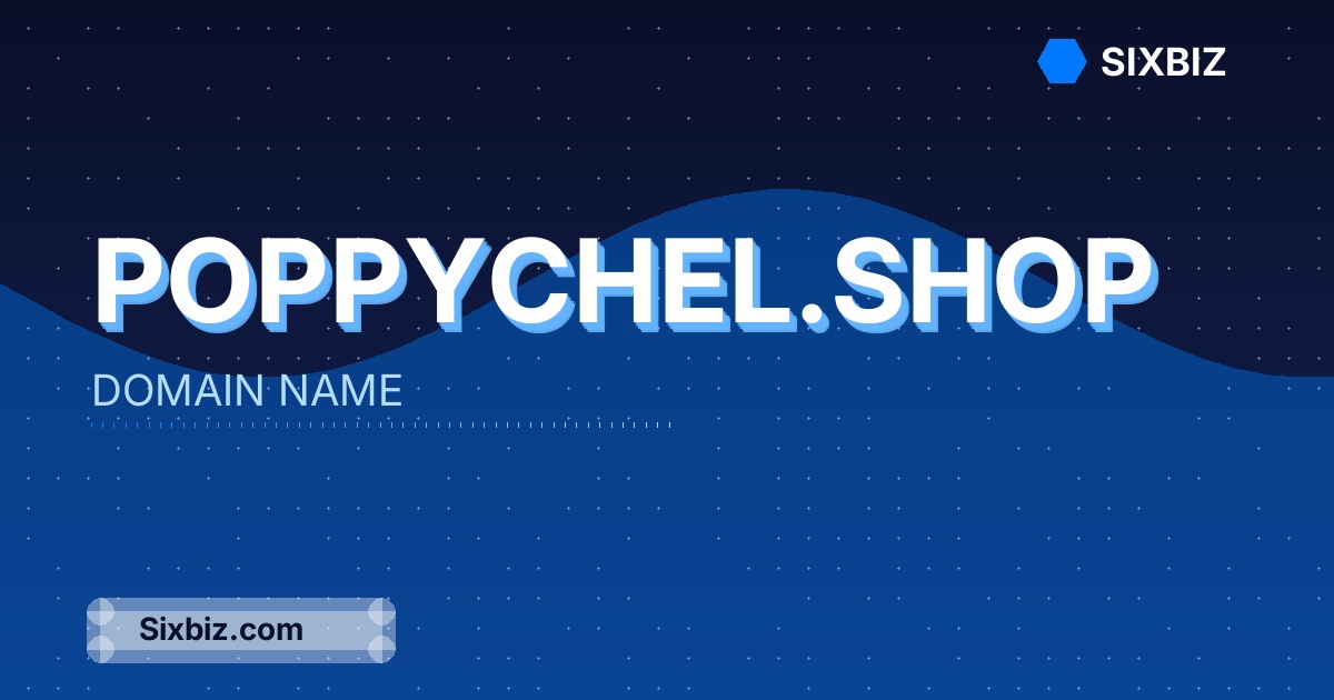 poppychel.shop - Premium Domain Name For Sale