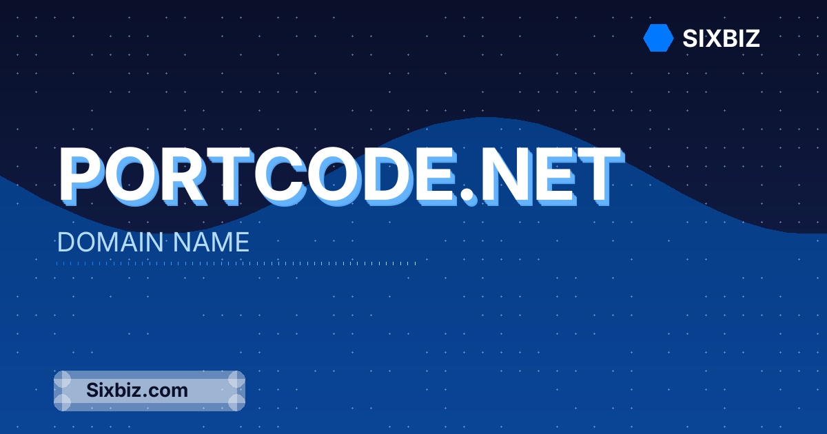 portcode.net - Premium Domain Name For Sale