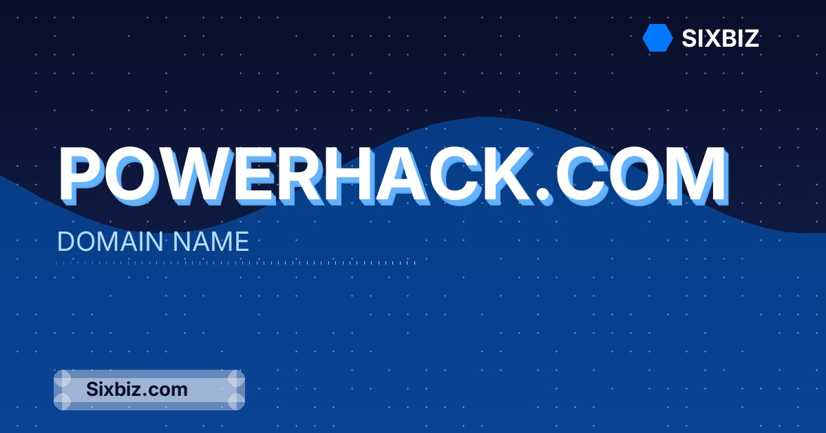 powerhack.com - Premium Domain Name For Sale