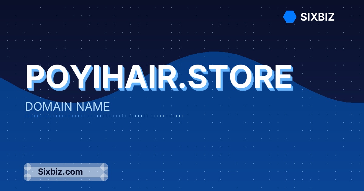 poyihair.store - Premium Domain Name For Sale
