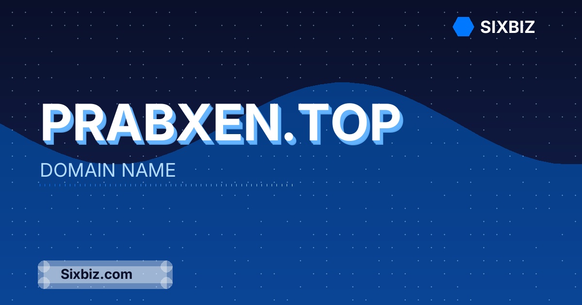 prabxen.top - Premium Domain Name For Sale