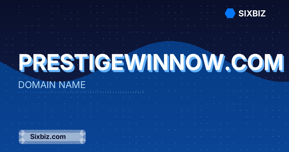 prestigewinnow.com - Premium Domain Name For Sale