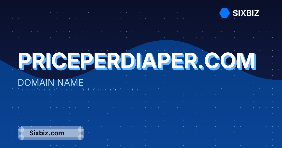 priceperdiaper.com - Premium Domain Name For Sale