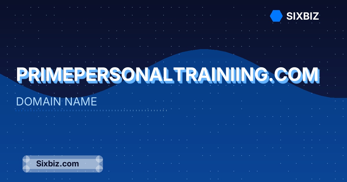 primepersonaltrainiing.com - Premium Domain Name For Sale