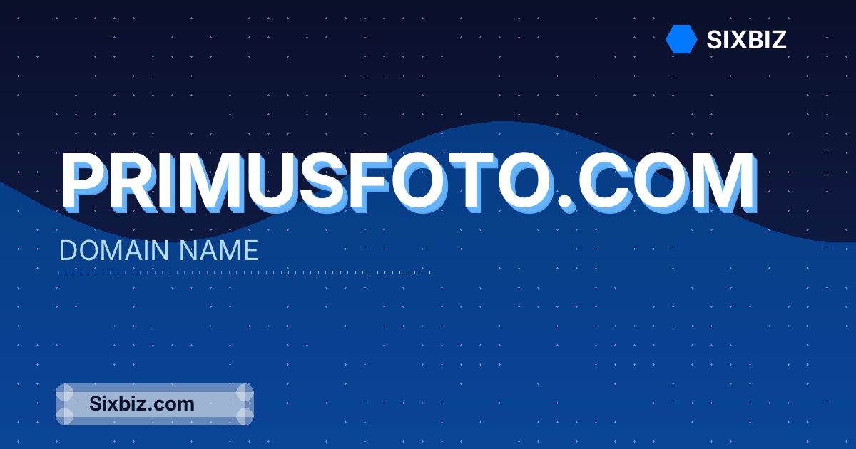 primusfoto.com - Premium Domain Name For Sale