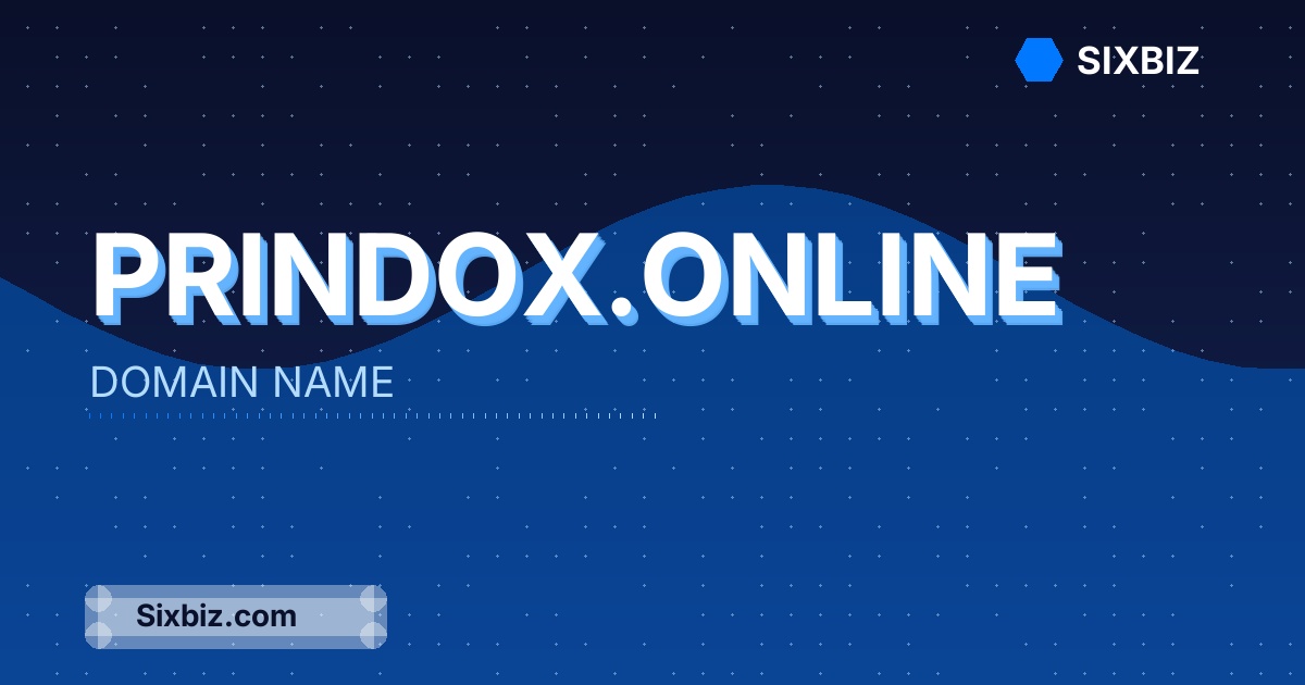 prindox.online - Premium Domain Name For Sale