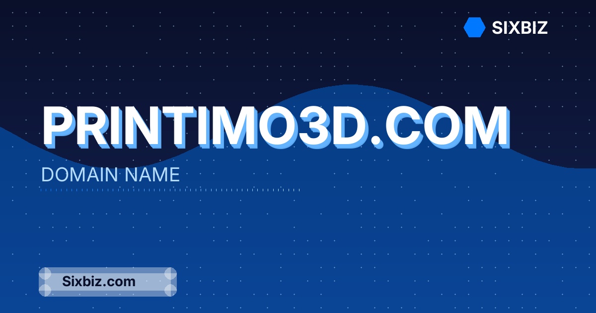printimo3d.com - Premium Domain Name For Sale