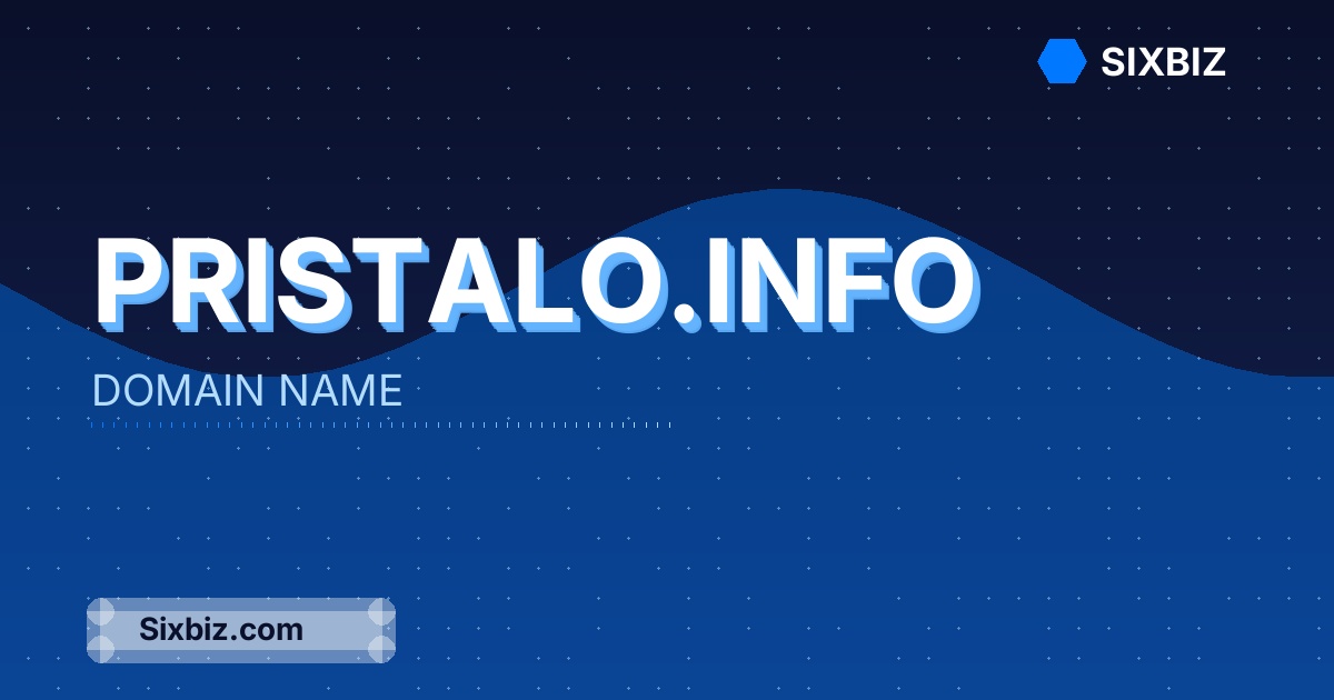 pristalo.info - Premium Domain Name For Sale