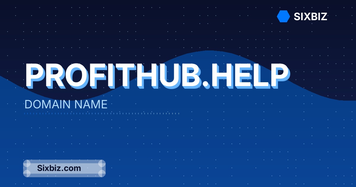 profithub.help - Premium Domain Name For Sale