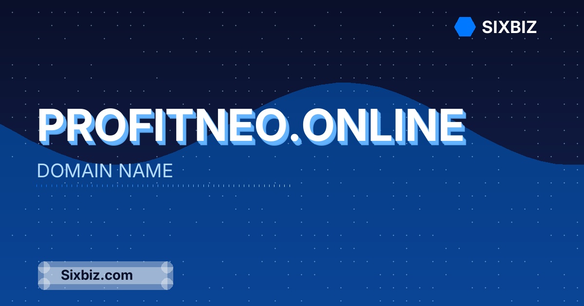 profitneo.online - Premium Domain Name For Sale