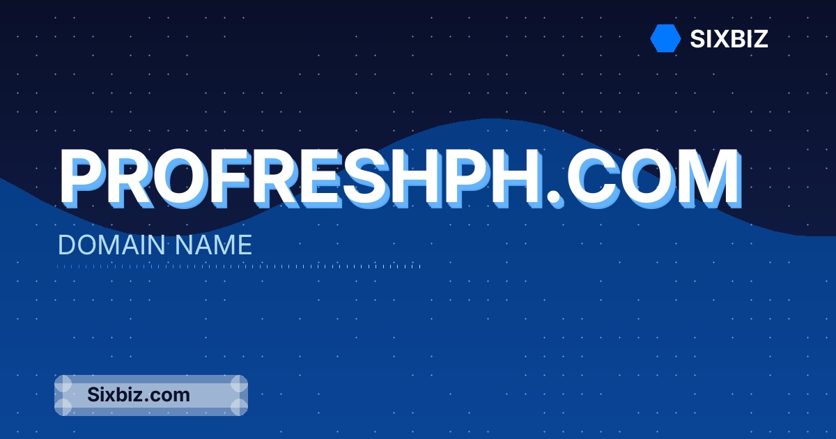 profreshph.com - Premium Domain Name For Sale