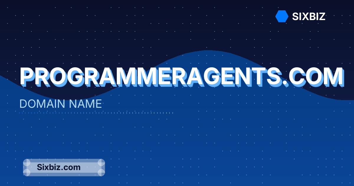 programmeragents.com - Premium Domain Name For Sale