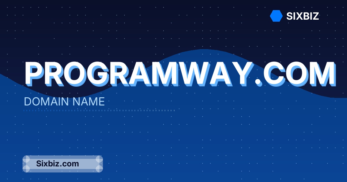 programway.com - Premium Domain Name For Sale